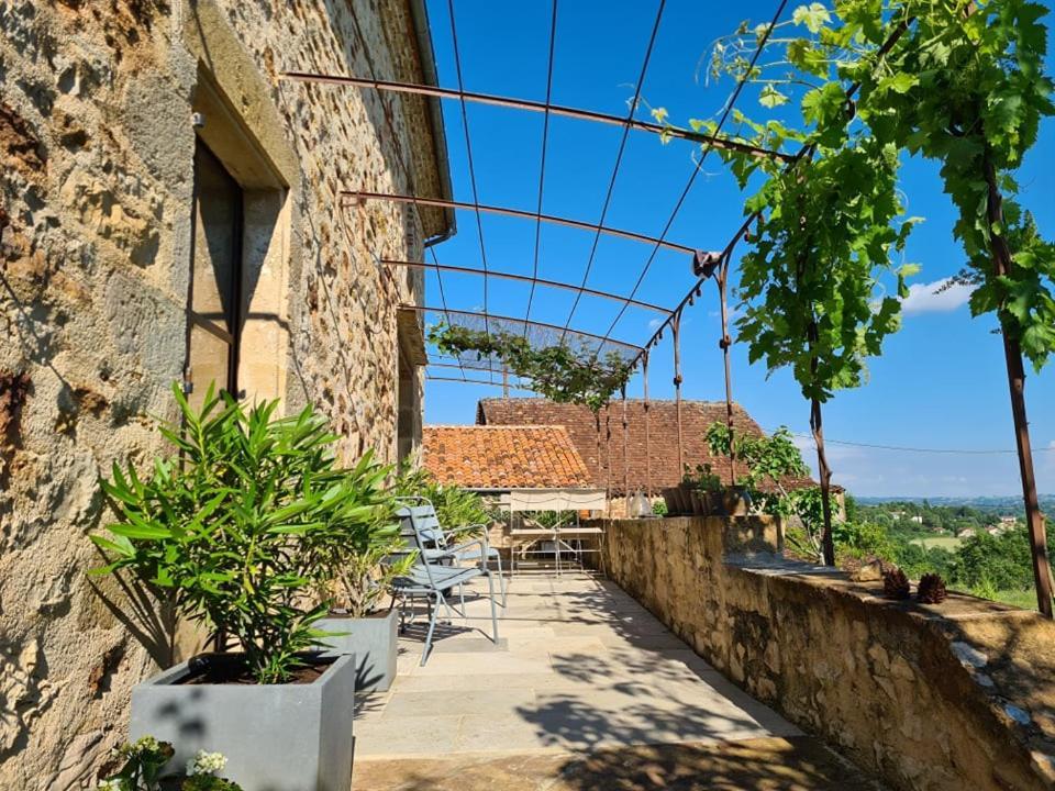 Les Peyronnies Vila Figeac Exterior foto